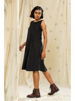 Thread Game - Womens Black Dress