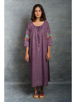 Thread Game - Womens Purple Dress