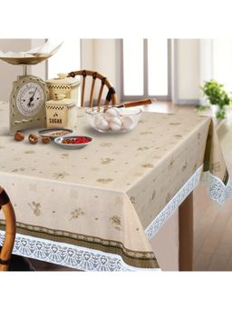 Freelance - Bel Air Waterproof Table cover, 8-10 Seater, 60 X 108 inches, with White-Laced