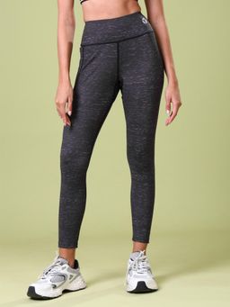 Technosport - Women Printed Skinny Fit Sports Tights with Elasto Plus
