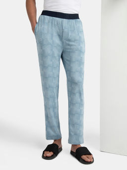 Jockey - IM03 Men Tencel Micro Modal Cotton Elastane Regular Fit Pyjama - Light Blue