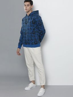 The Indian Garage Co - Men Regular Fit Hooded- Blue