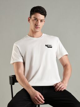 Tommy Hilfiger - Logo Slim Fit Cotton T-Shirt- White