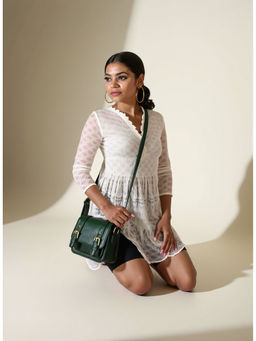 Toteteca - Women Green Mini Sling Bag