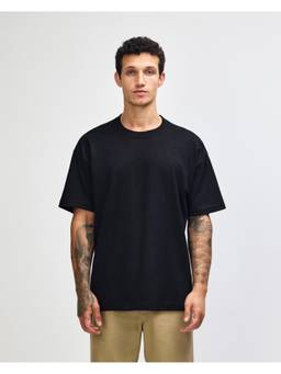 American Apparel - Black Super Heavyweight Mens T-Shirt