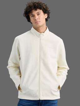Pepe Jeans - Men Cream Solid Long Sleeves Jacket