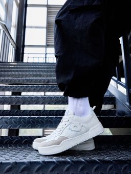 LOTTO - Hoop Star OG White Leather Sneakers for Women