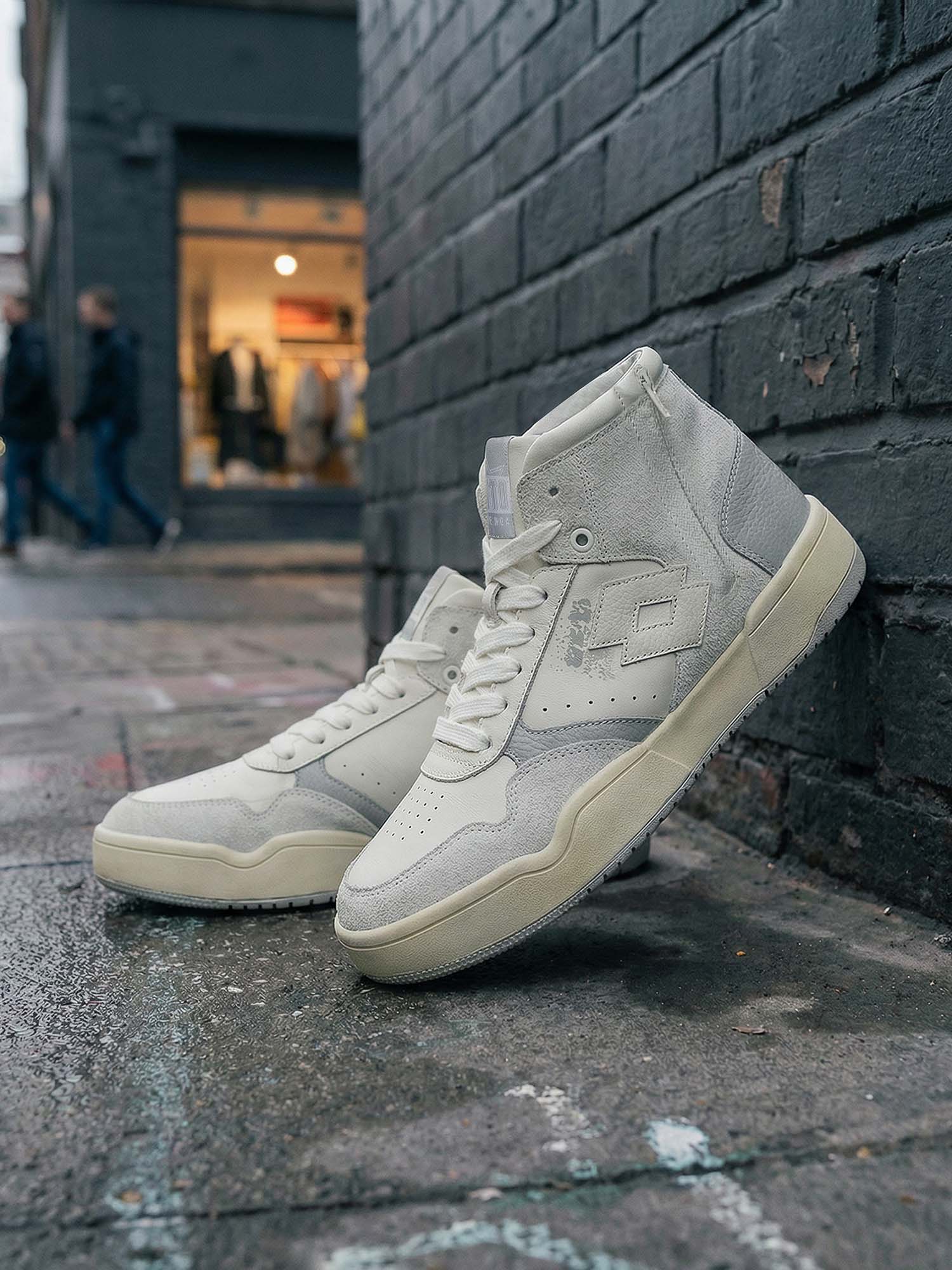LOTTO Hoop Star OG High White Sneakers for Women