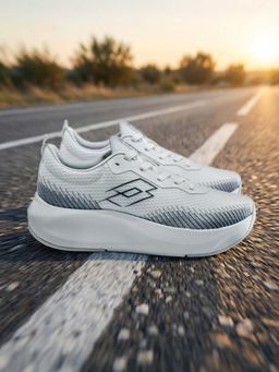 LOTTO - Strike Run White Running Shoes for Men