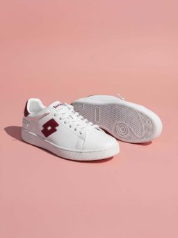 LOTTO - Autograph Og Maroon Leather Sneakers for Women