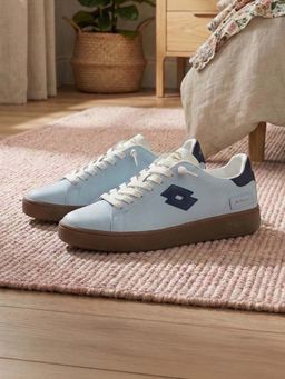 LOTTO - Autograph Og Blue Leather Sneakers for Women