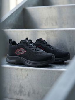 LOTTO - Atleta Knit Black Running Shoes For Men