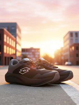 LOTTO - Energex Black Running Shoes For Men