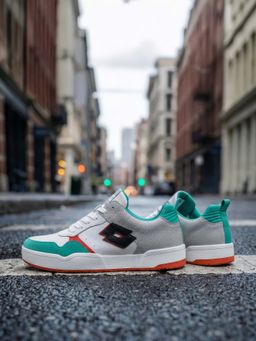 LOTTO - Hoop Star Og Green Leather Sneakers For Women