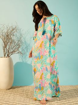 The Kaftan Company - Pastel Paradise Soft Luxury Nightdress