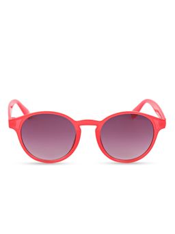 DukieKooky - Kids Black Lens & Red Frame Wayfarer Sunglasses (M)