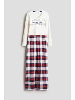 H&M - Girls Red Jersey T-Shirt & Pyjama