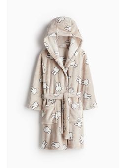 H&M - Kids Beige Fleece Dressing Gown