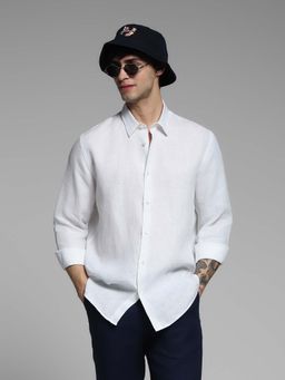 Jack & Jones - White Regular Fit Shirts