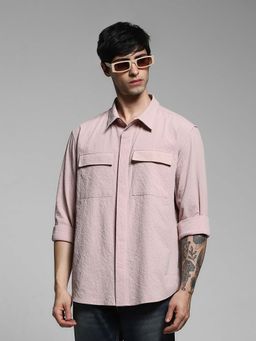 Jack & Jones - Pink Oversized Fit Shirts