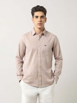Arrow Sports - Men's Glen Checked Pure Cotton Shirt
