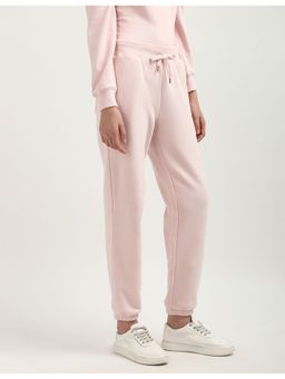 Tommy Hilfiger - Womens Pink Tapered Fit Joggers