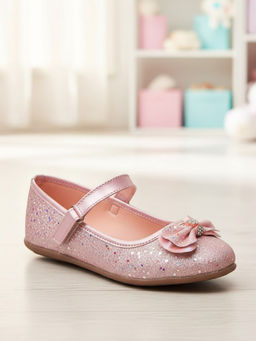 BOYZ N GALZ - Girls Pink Ballerinas