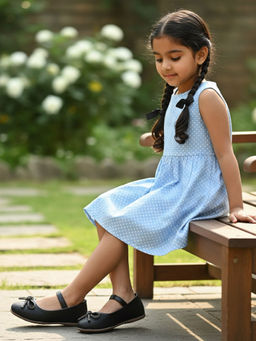 BOYZ N GALZ - Girls Black Ballerinas