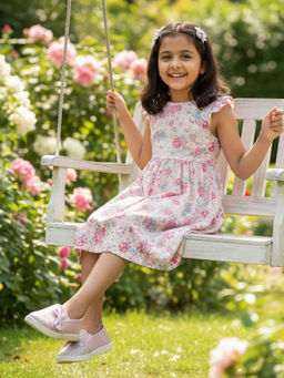 BOYZ N GALZ - Girls Pink Ballerinas