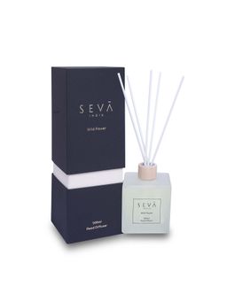 SEVA HOME - Wild Flower Reed Diffuser (500 Ml) - Long-Lasting Aroma For Home & Office