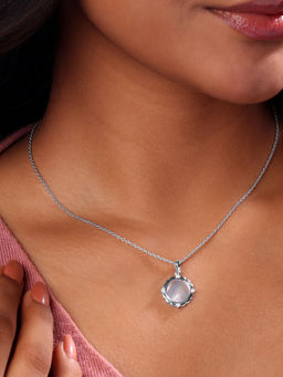 Mia by Tanishq - Mother Of Pearl Moonlit Necklace (41)