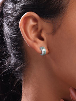 Mia by Tanishq - Sway Stunner Hoop Earrings