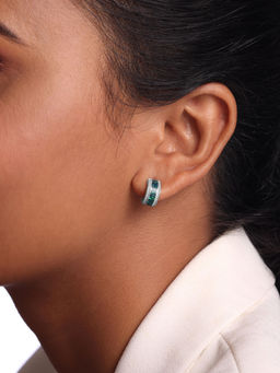 Mia by Tanishq - Ethereal Glow Hoop Earrings