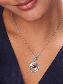 Mia by Tanishq - Earthy Waves Pendant