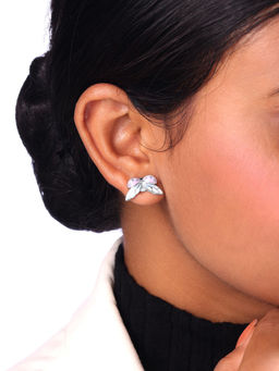 Mia by Tanishq - Blissful Ladybug Stud Earrings