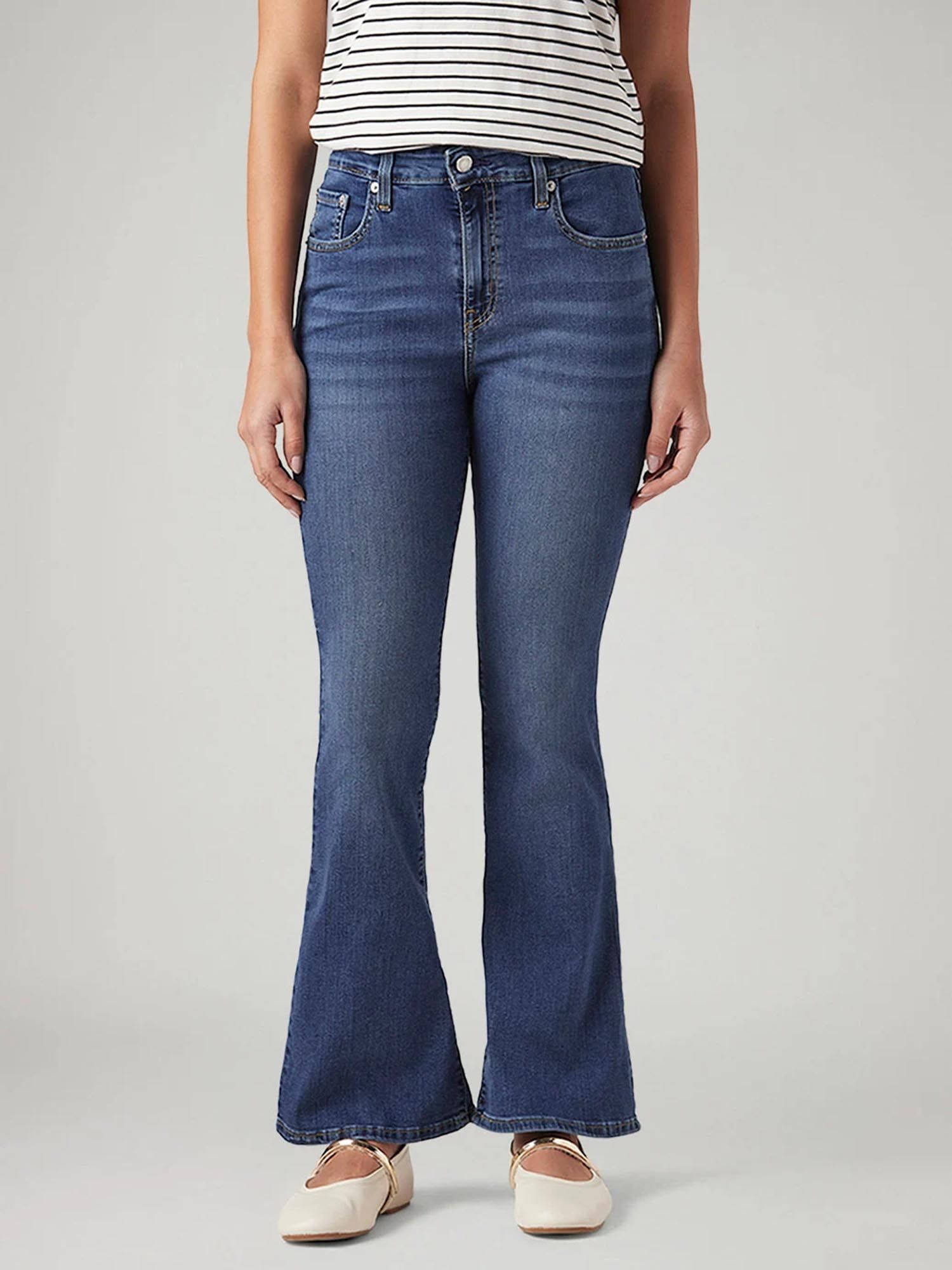 levi's Women 726 Blue Solid Jeans-picture-39