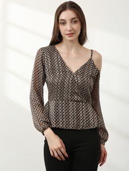 Globus - Women Black Printed Top