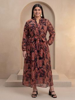 Globus - Women Black Paisley Maxi Dress