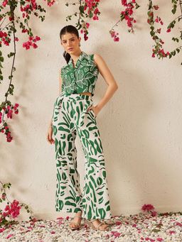 STREET 9 - Women Green Co-ord Set