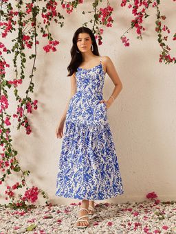 STREET 9 - Women White Floral Dress