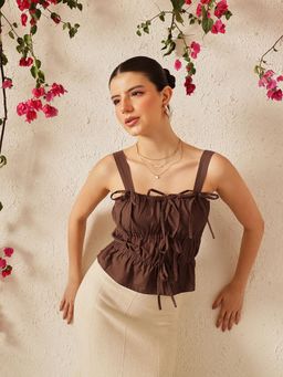 STREET 9 - Women Brown Top