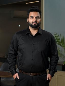 THE FORMAL CLUB - Men's Flexi Stretch Plus Black Shirt