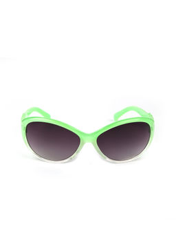 DukieKooky - Unisex Black UV Protected Oval Sunglasses 900826 (M)