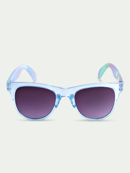 DukieKooky - Kids Black Lens Blue Wayfarer Sunglasses with UV Protected Lens DKSG324D (M)
