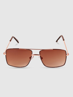 DukieKooky - Kids Square Sunglasses with UV Protected Lens-DKSG388B-Black (M)