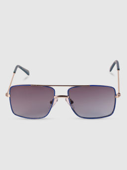 DukieKooky - Kids Square Sunglasses with UV Protected Lens-DKSG388D-Blue (M)