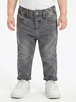 MINI KLUB - Baby Boys Denim Jeans - Grey