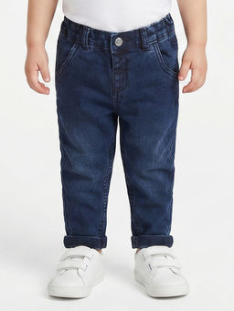 MINI KLUB - Baby Boys Denim Jeans - Blue