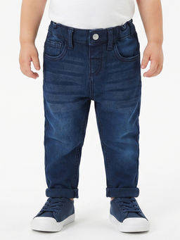 MINI KLUB - Baby Boys Denim Jeans - Blue