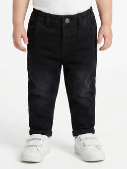 MINI KLUB - Baby Boys Denim Jeans - Black